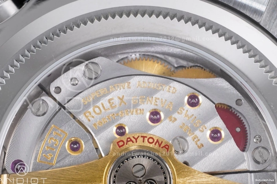 1:1 on Youthful Crystal Steel 795 VS4131 Daytona (Weighted) Dial V2 Ice Edition 126506 VSF Best Braclet Blue SS 904L 0228